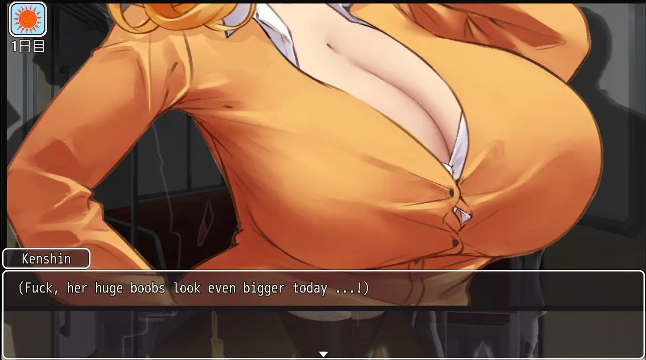 Busty Gal and the Train Molester screenshot 1